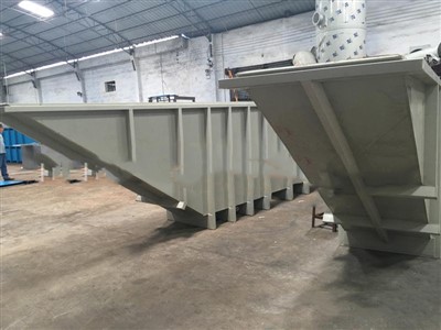 pp板噴涂前處理吊空線酸洗池